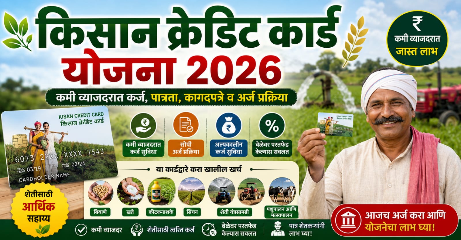 Kisan Credit Card (KCC) Scheme 2026 feature image
