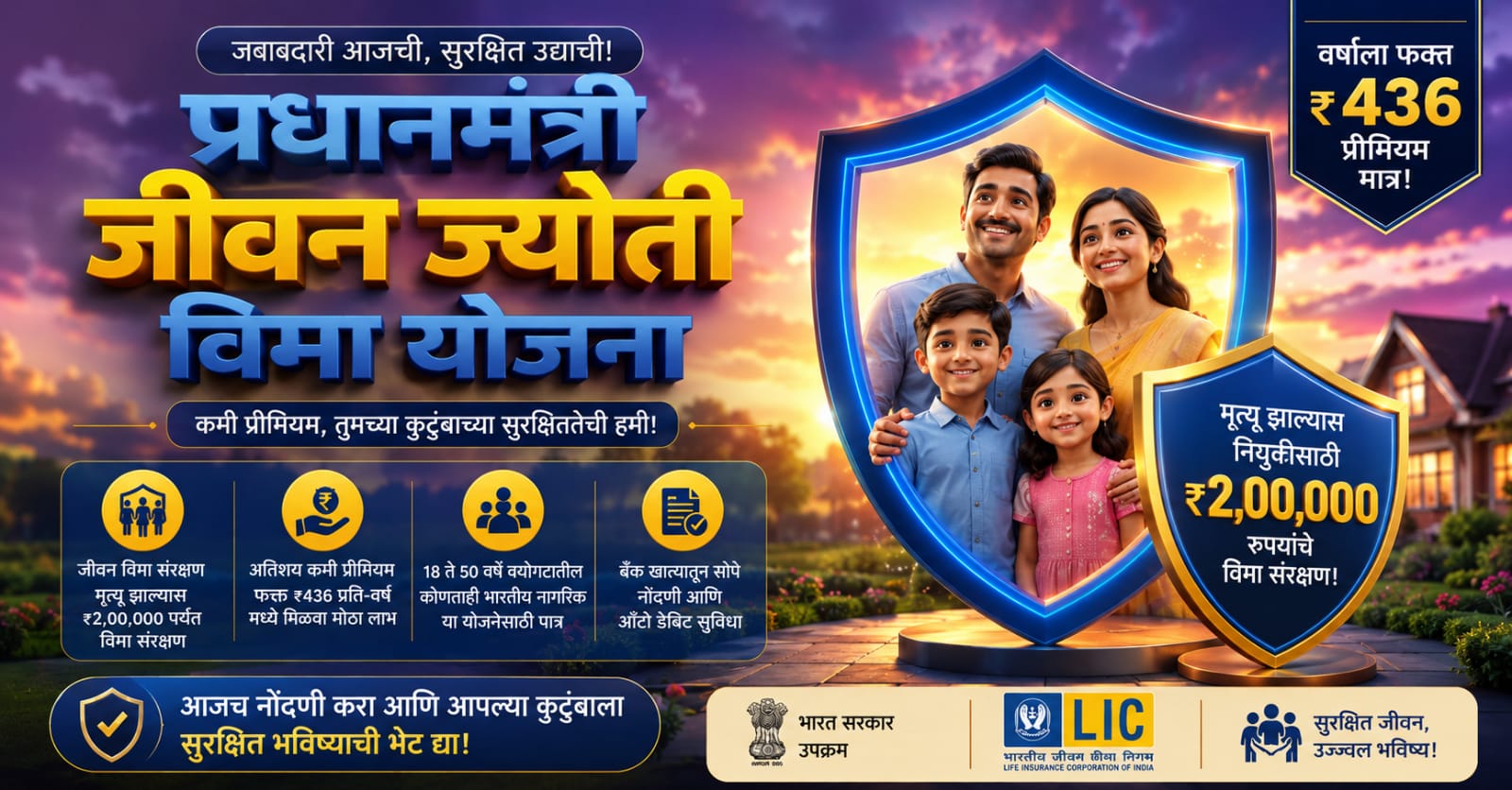 PM Jeevan Jyoti Bima Yojana 2026 feature image