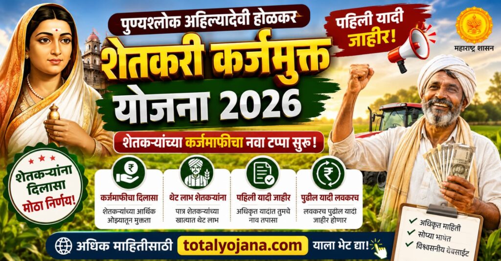 Shetkari Karj Mukti Yojana 2026 feature image