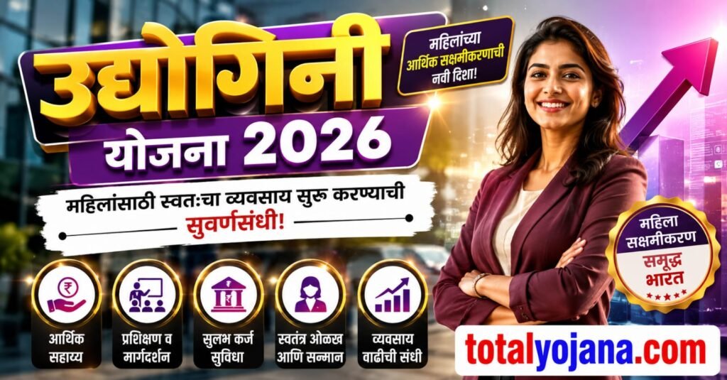 Udyogini Yojana 2026 featrue image